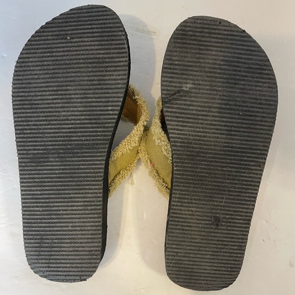 St. Louis Cardinals Brown Fabric Flip Flops Women’s Size 7 - Picture 3 of 4